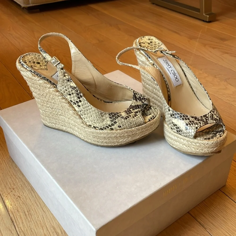 Jimmy Choo wedge Sandals